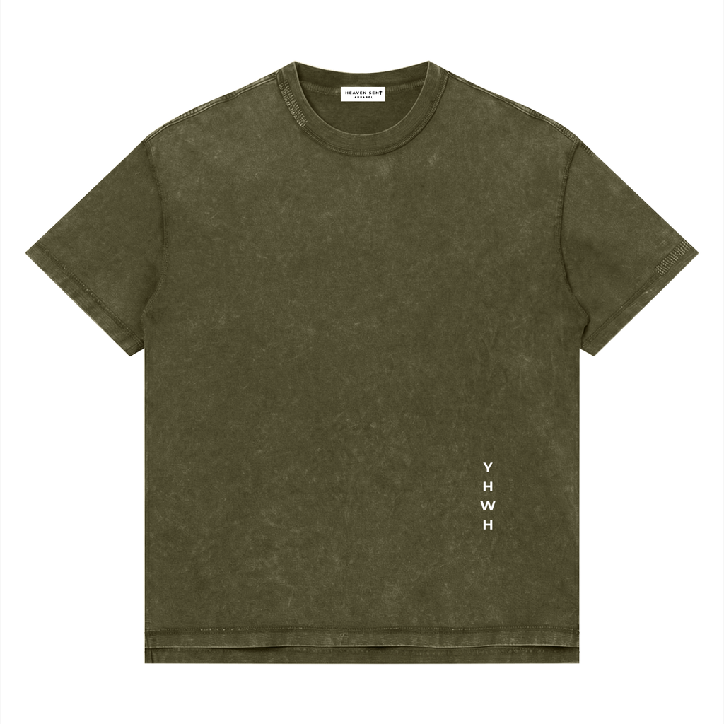 Unisex Mineral Wash Oversized Tee