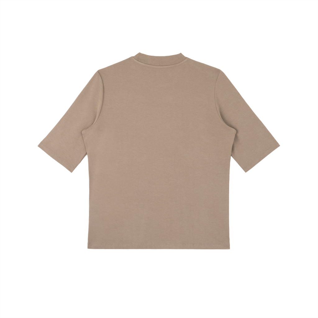Women's Essential Mock Neck Short Sleeve T-Shirt