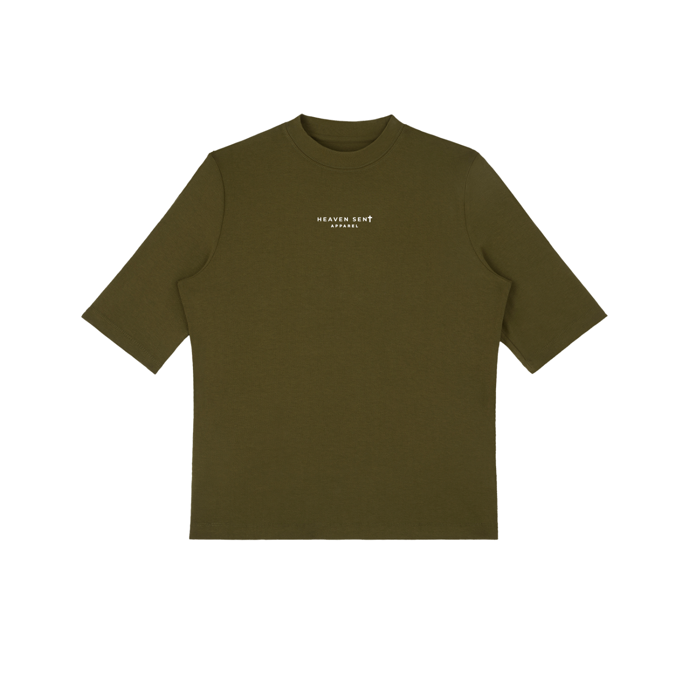 Women's Essential Mock Neck Short Sleeve T-Shirt