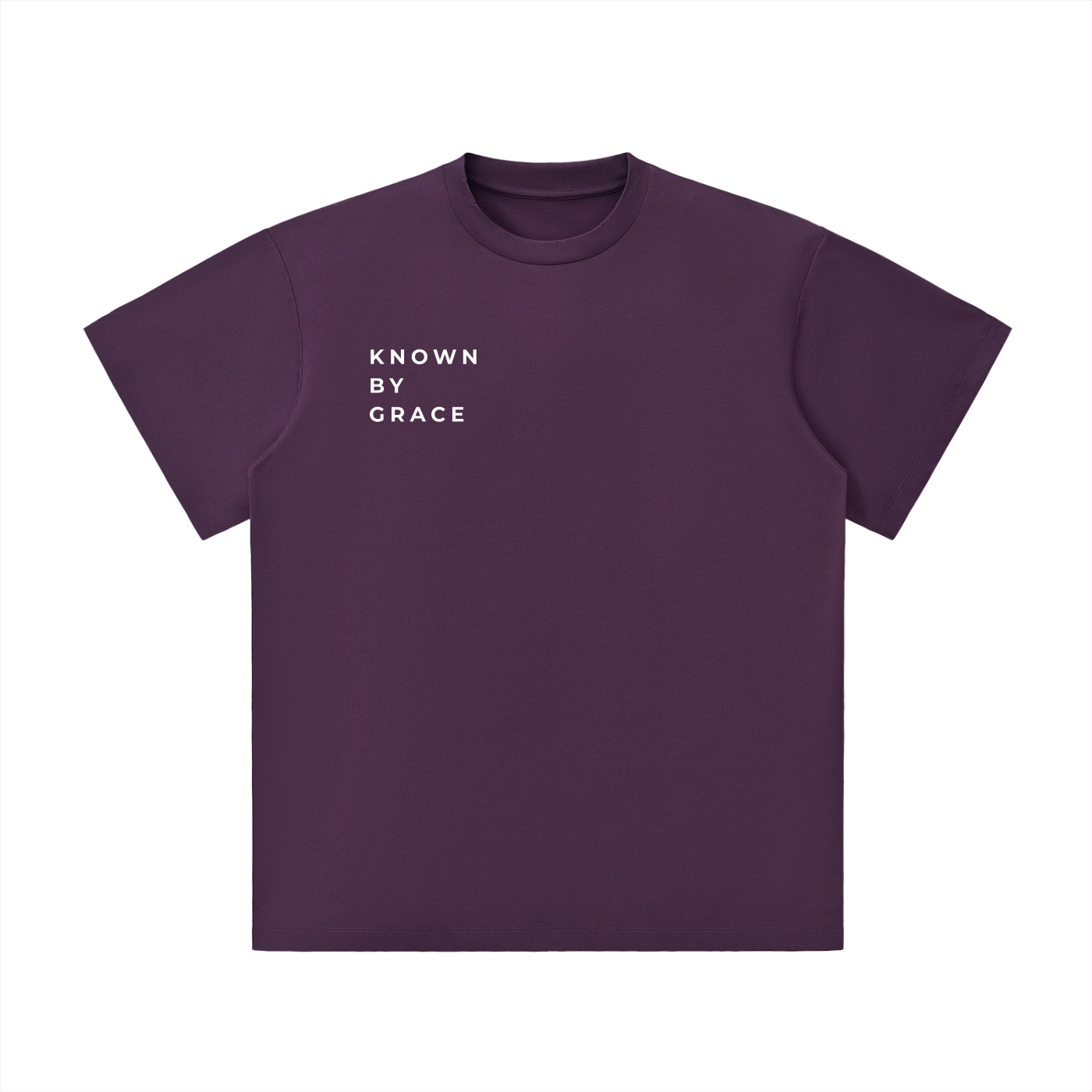 Known By Grace — Ephesians 2:8 Unisex Oversized T-Shirt