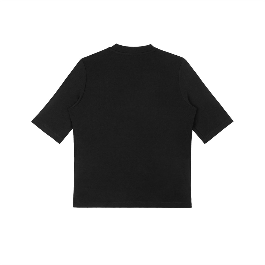Women's Essential Mock Neck Short Sleeve T-Shirt