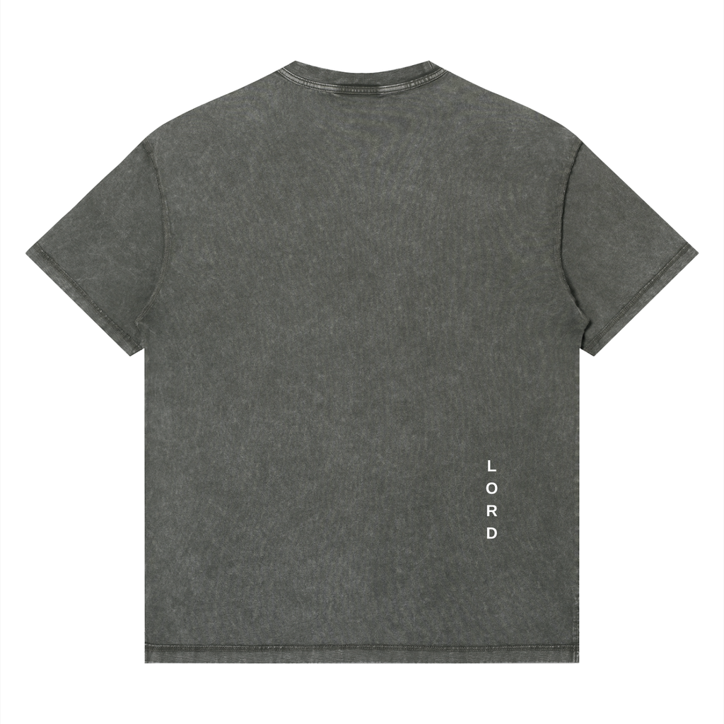 Unisex Mineral Wash Oversized Tee